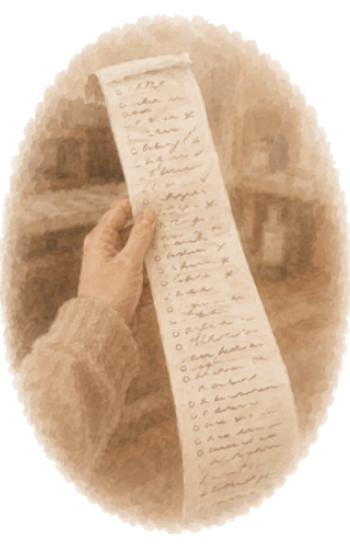Long list of to-dos